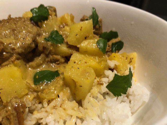 Pork and Pineapple Curry